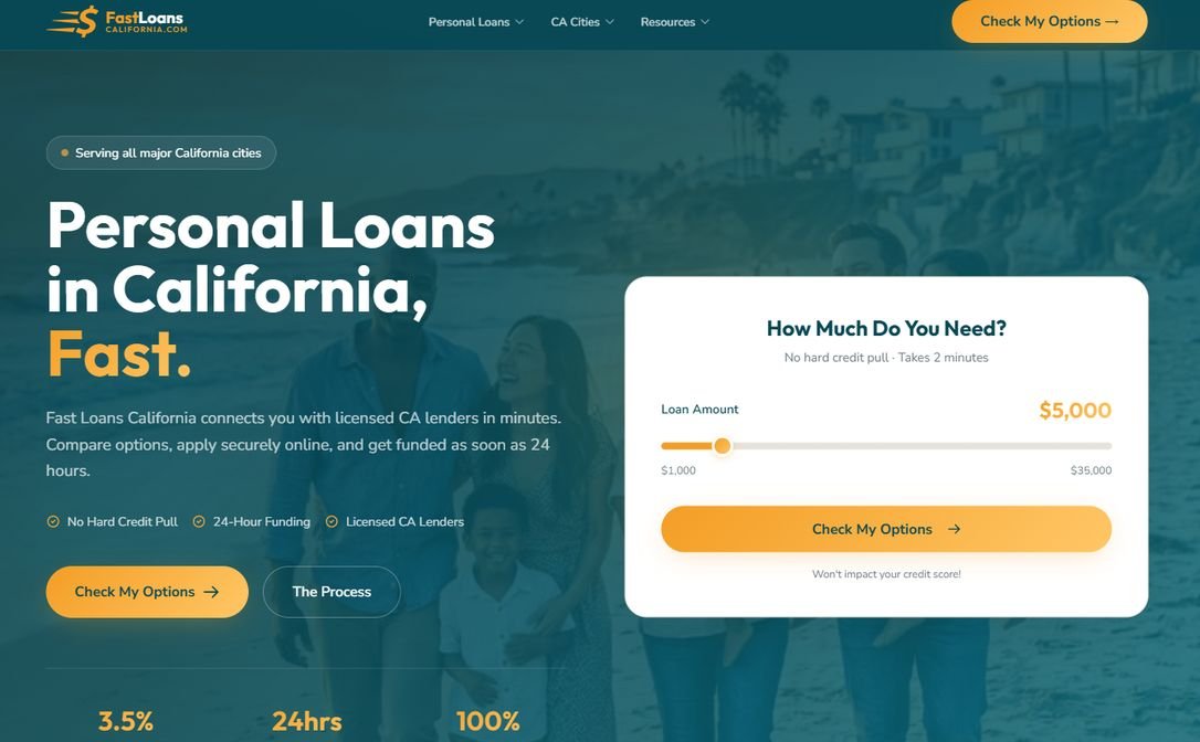 FastLoans CA – fastloanscalifornia.com
